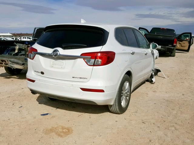 LRBFXASA1HD126839 - 2017 BUICK ENVISION P WHITE photo 4