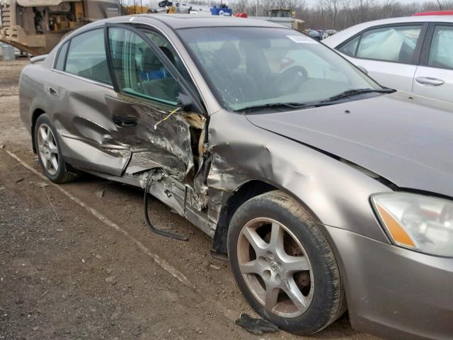 1N4BL11D74C116006 - 2004 NISSAN ALTIMA SE BROWN photo 9