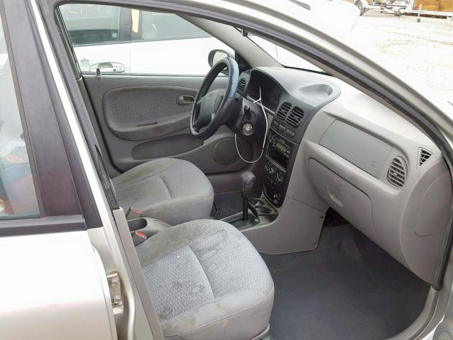 KNADC123626196545 - 2002 KIA RIO SILVER photo 5