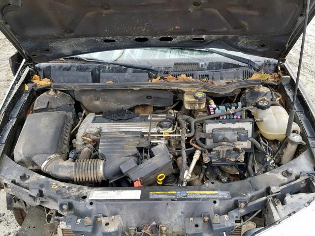 1G8AW12F94Z226477 - 2004 SATURN ION LEVEL BLACK photo 7