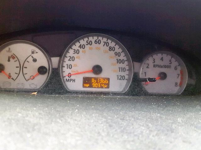 1G8AW12F94Z226477 - 2004 SATURN ION LEVEL BLACK photo 8