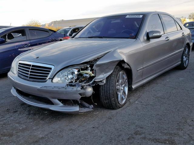 WDBNG75J96A479466 - 2006 MERCEDES-BENZ S 500 SILVER photo 2