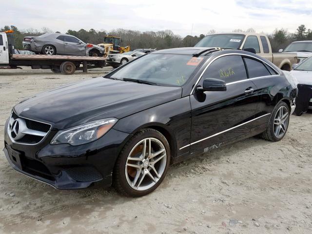 WDDKJ5KBXEF277427 - 2014 MERCEDES-BENZ E 350 BLACK photo 2