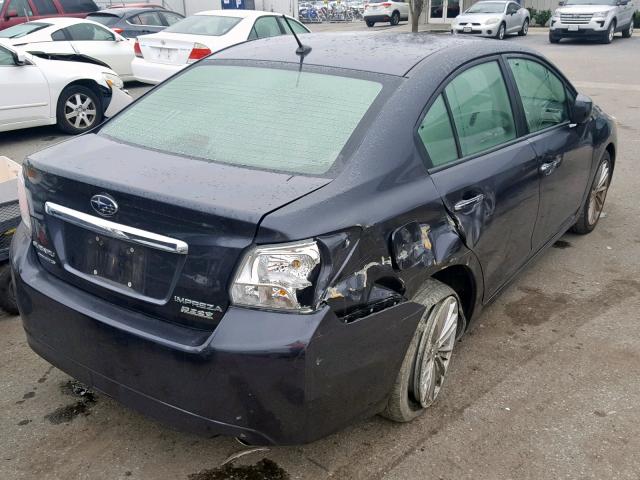 JF1GJAH66CH013728 - 2012 SUBARU IMPREZA LI GRAY photo 4