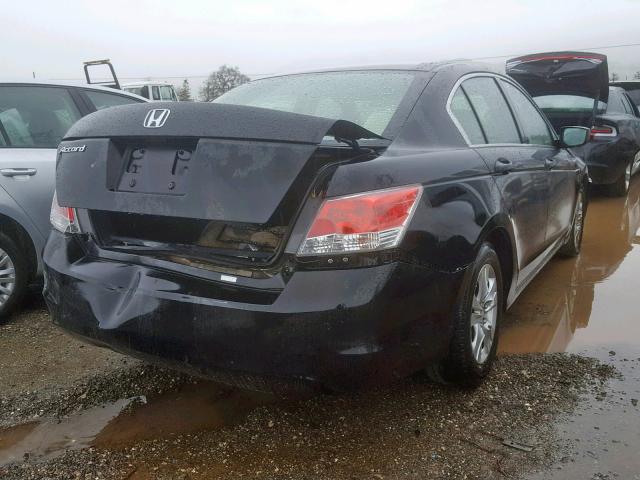 1HGCP2F41AA108459 - 2010 HONDA ACCORD LXP BLACK photo 4