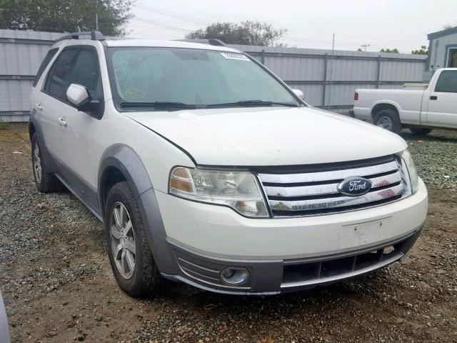 1FMDK02WX9GA00424 - 2009 FORD TAURUS X S WHITE photo 1