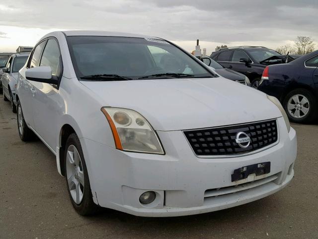 3N1AB61E78L679133 - 2008 NISSAN SENTRA 2.0 WHITE photo 1