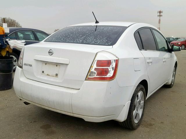 3N1AB61E78L679133 - 2008 NISSAN SENTRA 2.0 WHITE photo 4