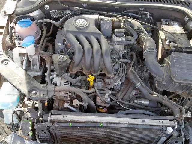 3VW2K7AJ9EM320101 - 2014 VOLKSWAGEN JETTA BASE SILVER photo 7