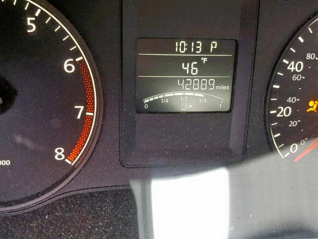 3VW2K7AJ9EM320101 - 2014 VOLKSWAGEN JETTA BASE SILVER photo 8