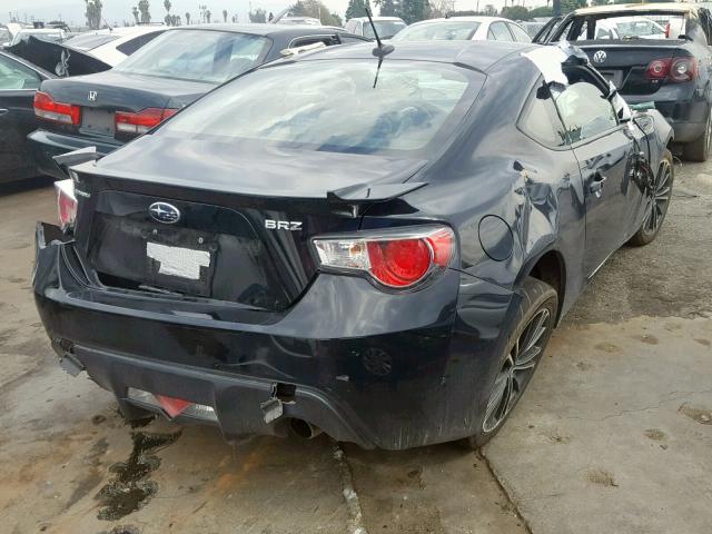 JF1ZCAC13D1607413 - 2013 SUBARU BRZ 2.0 LI BLACK photo 4