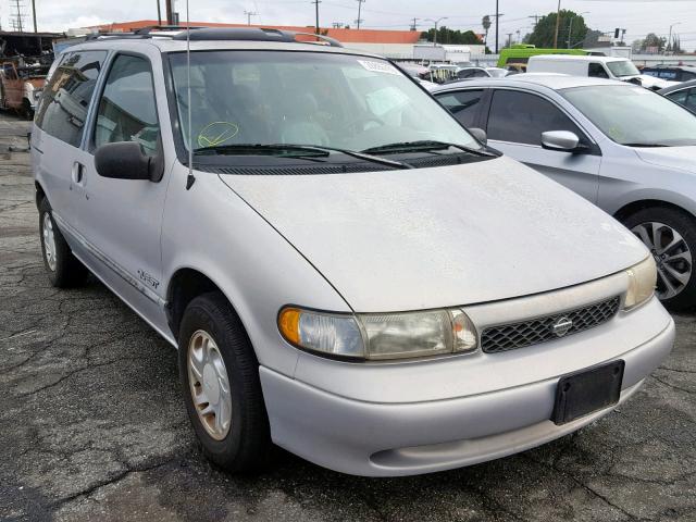 4N2DN11W5TD835324 - 1996 NISSAN QUEST XE SILVER photo 1