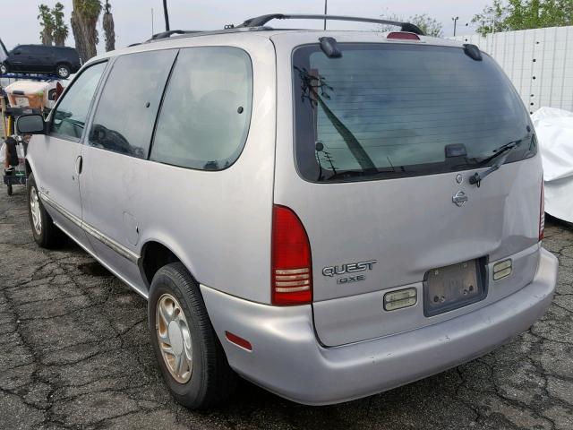 4N2DN11W5TD835324 - 1996 NISSAN QUEST XE SILVER photo 3