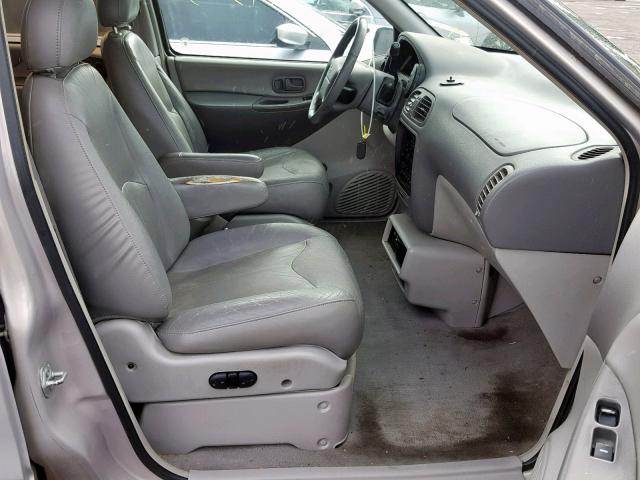 4N2DN11W5TD835324 - 1996 NISSAN QUEST XE SILVER photo 5