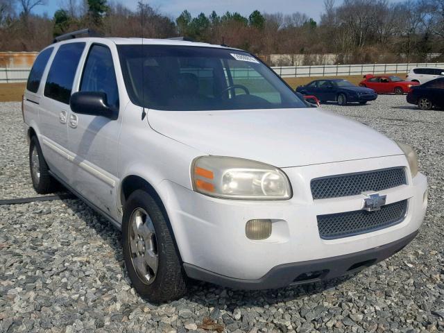 1GNDV33107D157126 - 2007 CHEVROLET UPLANDER WHITE photo 1