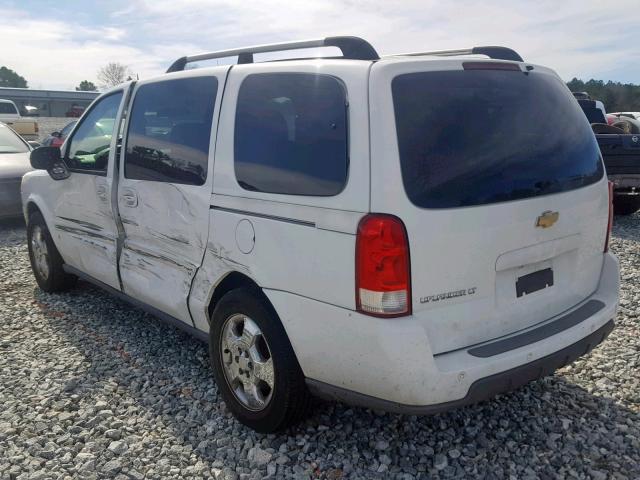 1GNDV33107D157126 - 2007 CHEVROLET UPLANDER WHITE photo 3