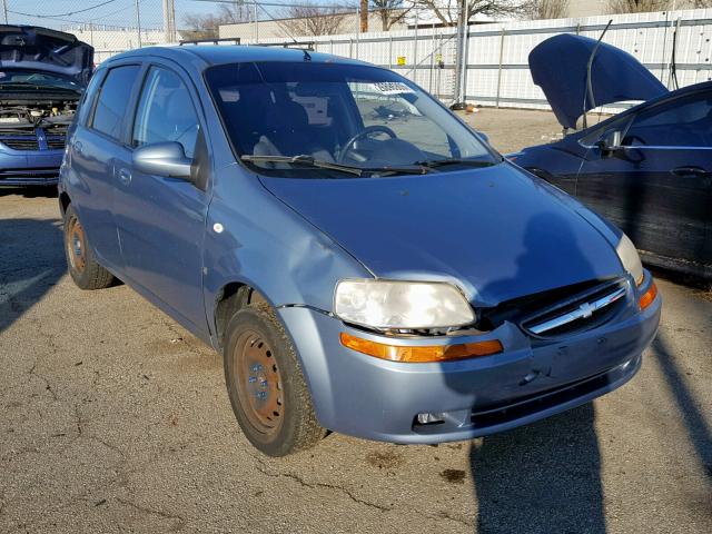 KL1TD66668B035438 - 2008 CHEVROLET AVEO BASE Көк фото 1