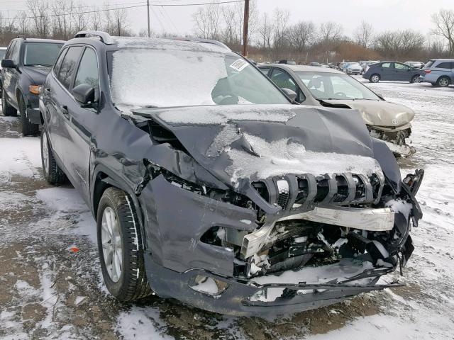 1C4PJMCS6GW241780 - 2016 JEEP CHEROKEE L GRAY photo 1