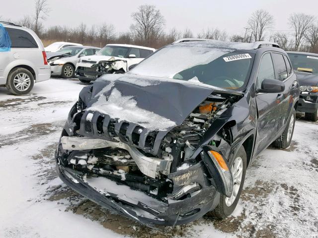 1C4PJMCS6GW241780 - 2016 JEEP CHEROKEE L GRAY photo 2