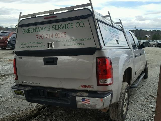 2GTEC13J071515487 - 2007 GMC NEW SIERRA SILVER photo 4