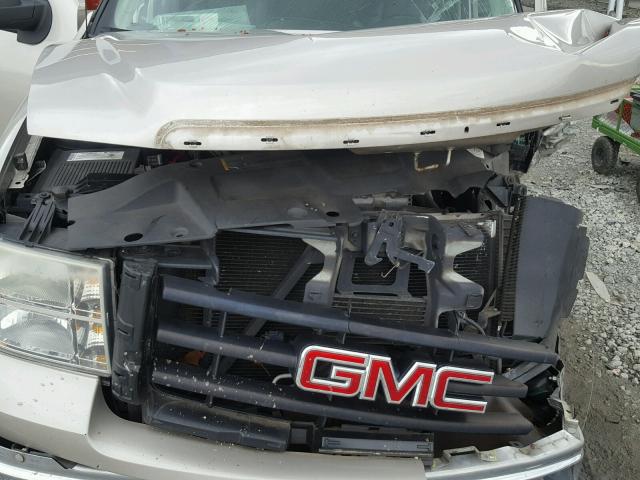 2GTEC13J071515487 - 2007 GMC NEW SIERRA SILVER photo 7