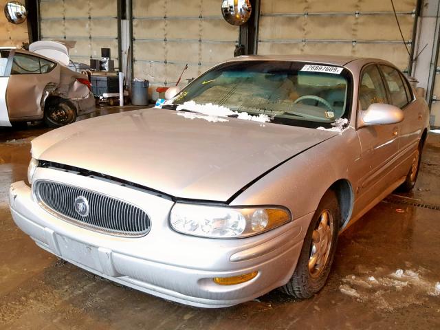 1G4HP54K314252452 - 2001 BUICK LESABRE CU SILVER photo 2