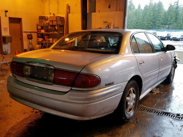 1G4HP54K314252452 - 2001 BUICK LESABRE CU SILVER photo 4