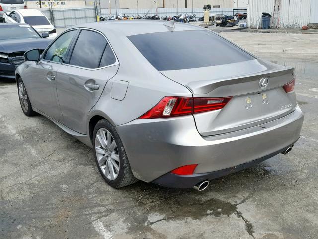 JTHBA1D24G5036941 - 2016 LEXUS IS 200T SILVER photo 3