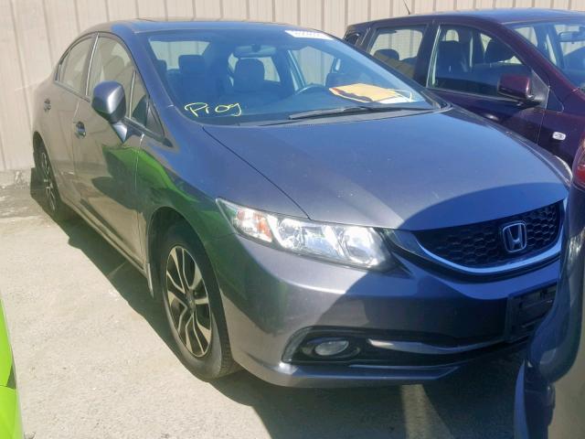 19XFB2F92DE201479 - 2013 HONDA CIVIC EXL GRAY photo 1