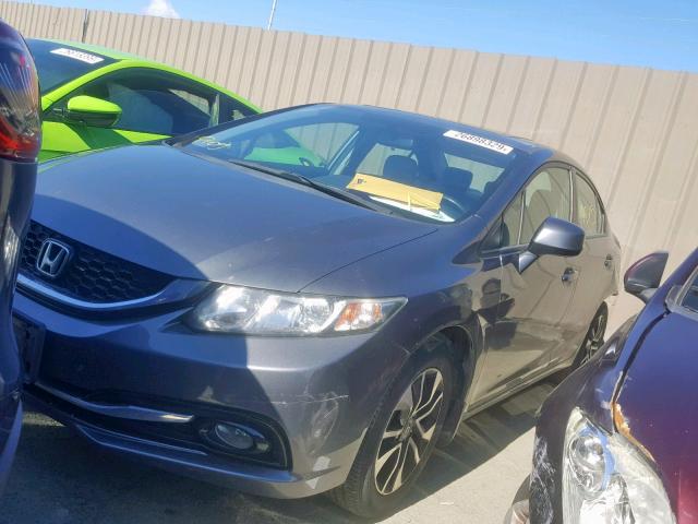 19XFB2F92DE201479 - 2013 HONDA CIVIC EXL GRAY photo 2