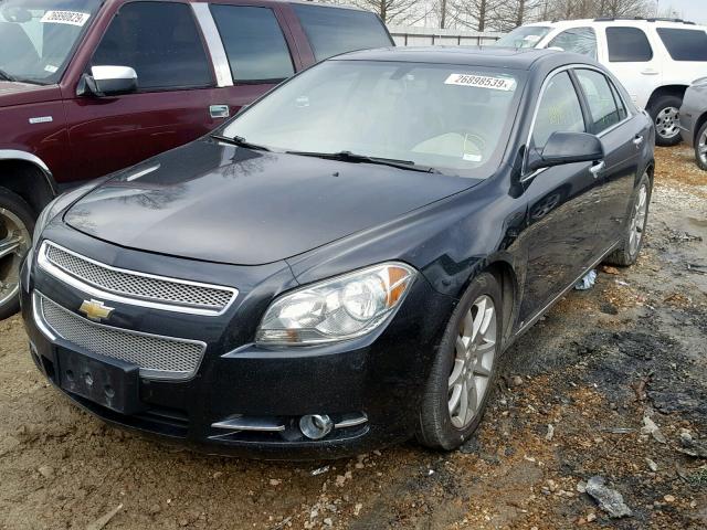 1G1ZK57B29F225190 - 2009 CHEVROLET MALIBU LTZ BLACK photo 2