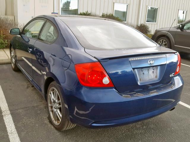 JTKDE167050045307 - 2005 TOYOTA SCION TC 蓝色 照片 3
