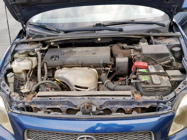 JTKDE167050045307 - 2005 TOYOTA SCION TC 蓝色 照片 7