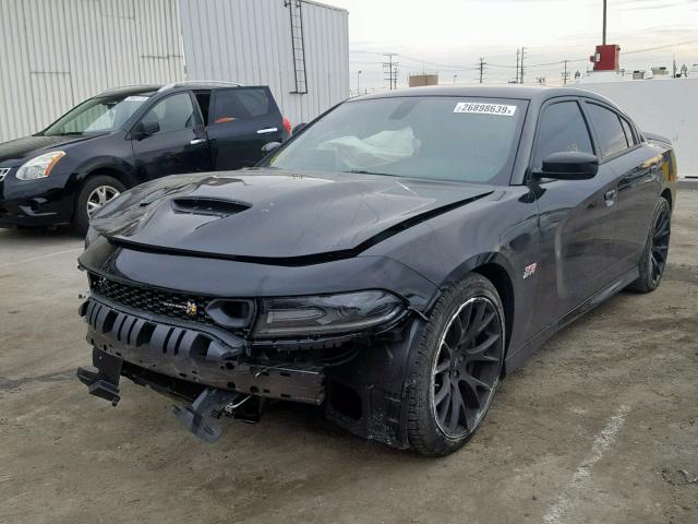 2C3CDXGJ1KH553512 - 2019 DODGE CHARGER SC BLACK photo 2