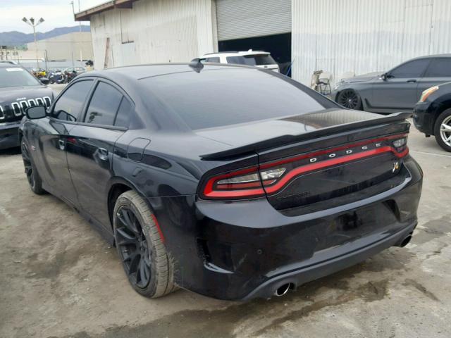 2C3CDXGJ1KH553512 - 2019 DODGE CHARGER SC BLACK photo 3