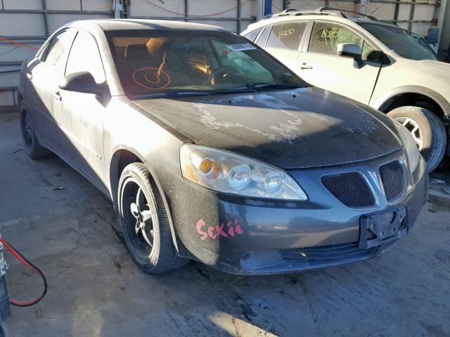 1G2ZF55B464190002 - 2006 PONTIAC G6 SE CHARCOAL photo 1