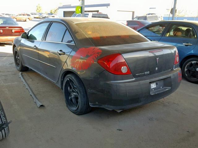 1G2ZF55B464190002 - 2006 PONTIAC G6 SE CHARCOAL photo 3