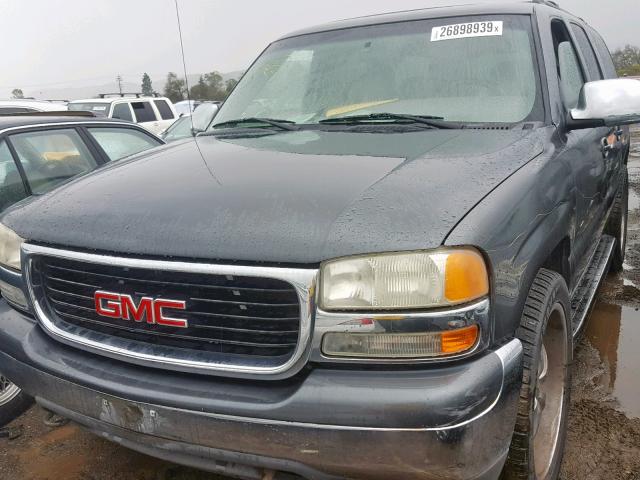 3GKEC16T2YG148666 - 2000 GMC YUKON XL C GRAY photo 2