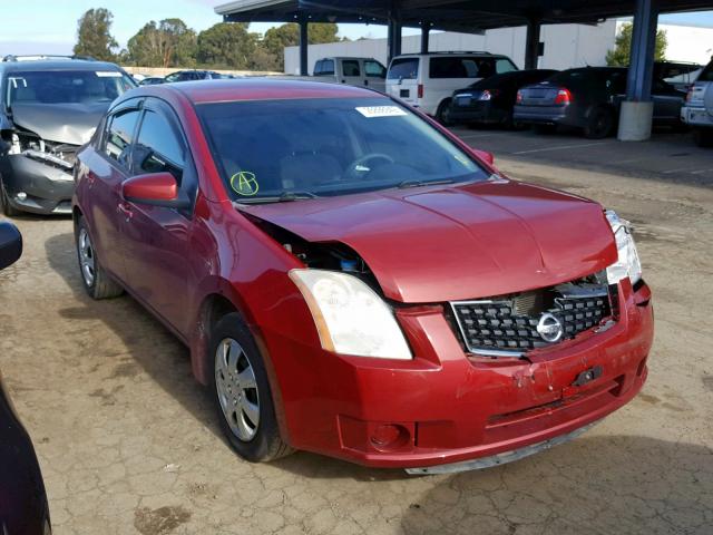 3N1AB61E48L709625 - 2008 NISSAN SENTRA 2.0 RED photo 1