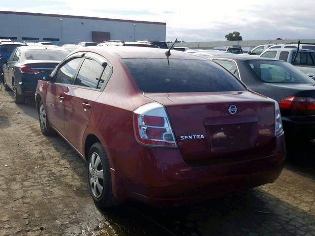 3N1AB61E48L709625 - 2008 NISSAN SENTRA 2.0 RED photo 3