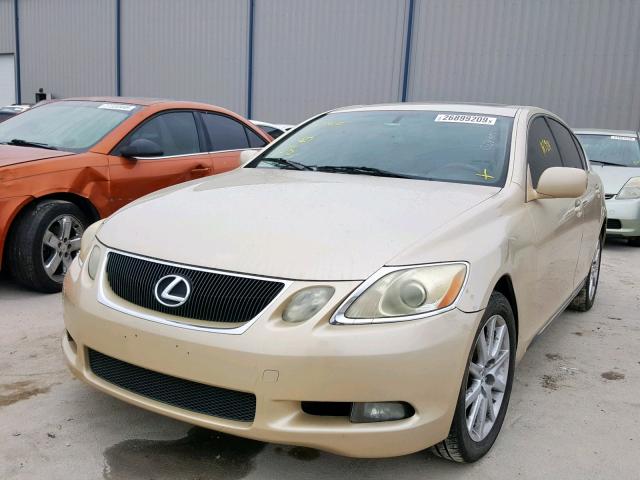 JTHCH96S860005716 - 2006 LEXUS GS GENERAT GOLD photo 2