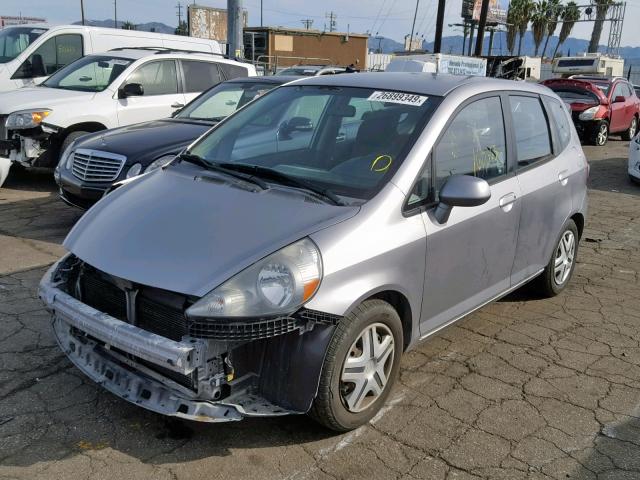 JHMGD38487S025186 - 2007 HONDA FIT SILVER photo 2