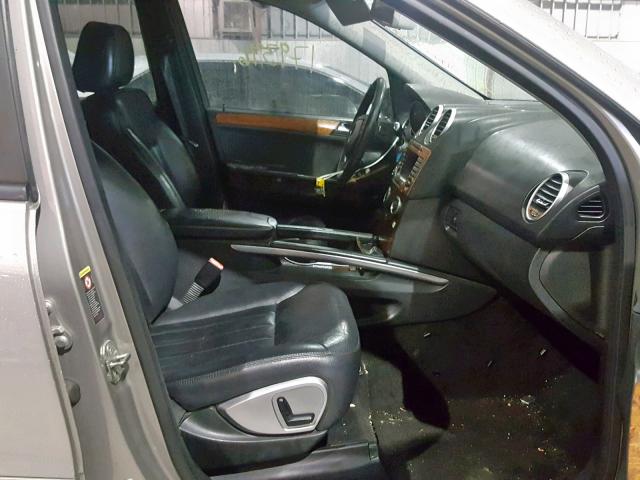 4JGBB86E26A033729 - 2006 MERCEDES-BENZ ML 350 SILVER photo 5