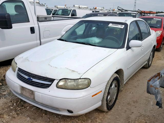 1G1NE52J7Y6195610 - 2000 CHEVROLET MALIBU LS WHITE photo 2