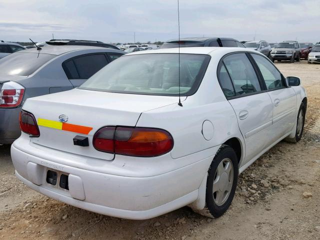 1G1NE52J7Y6195610 - 2000 CHEVROLET MALIBU LS WHITE photo 4