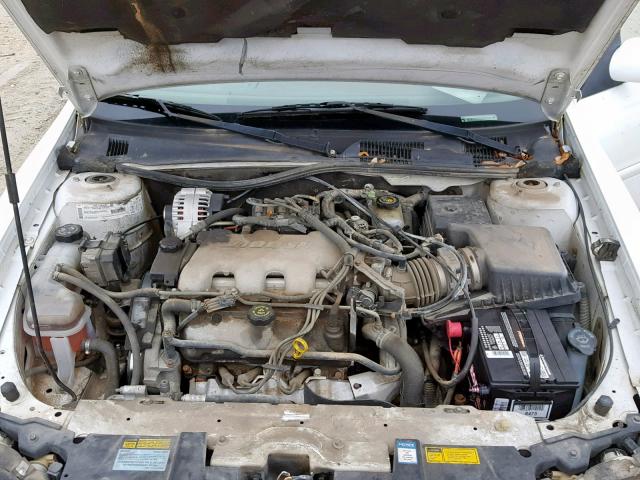 1G1NE52J7Y6195610 - 2000 CHEVROLET MALIBU LS WHITE photo 7