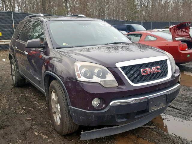 1GKER13798J283776 - 2008 GMC ACADIA SLE PURPLE photo 1