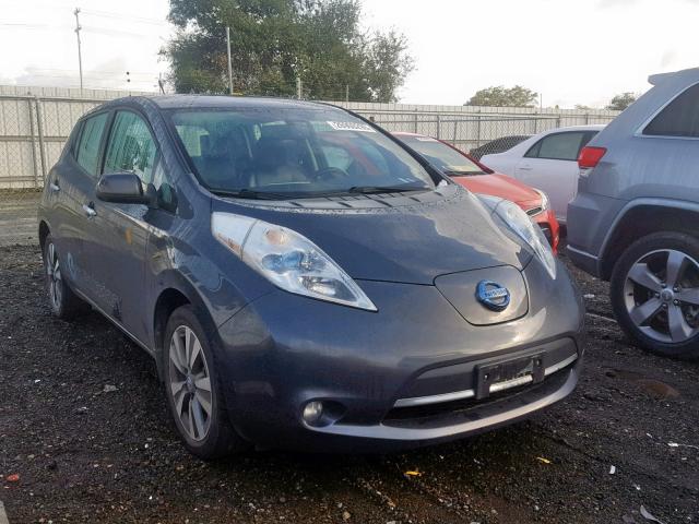 1N4AZ0CP7DC404247 - 2013 NISSAN LEAF S CHARCOAL photo 1