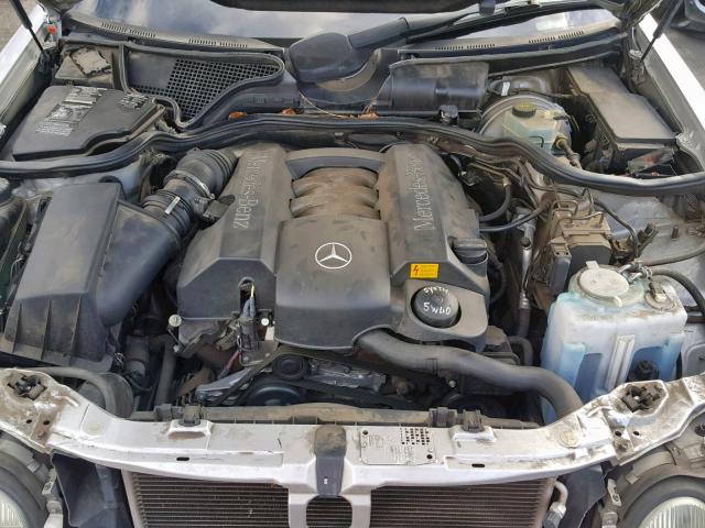 WDBJF82J41X046493 - 2001 MERCEDES-BENZ E 320 4MAT SILVER photo 7