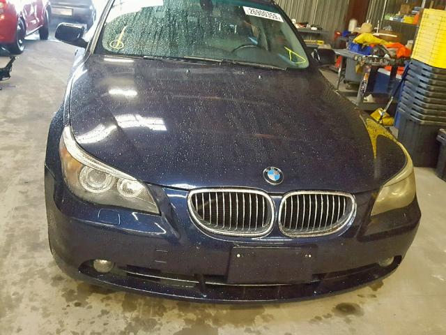 WBANN73566CN02328 - 2006 BMW 530 XIT BLUE photo 9
